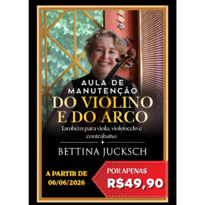 Aula de Manutenção do Violino e do Arco