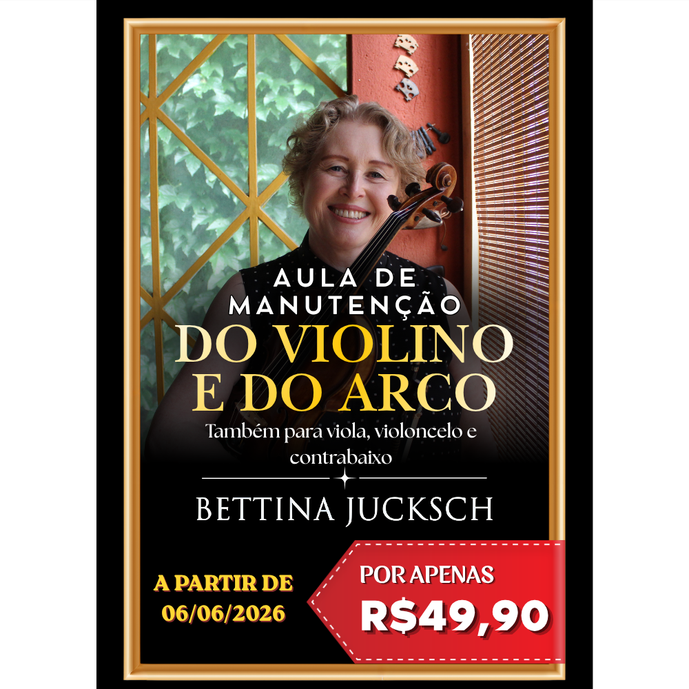 Aula de Manutenção do Violino e do Arco