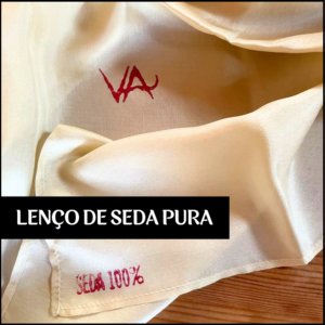 Lenço de Seda Pura