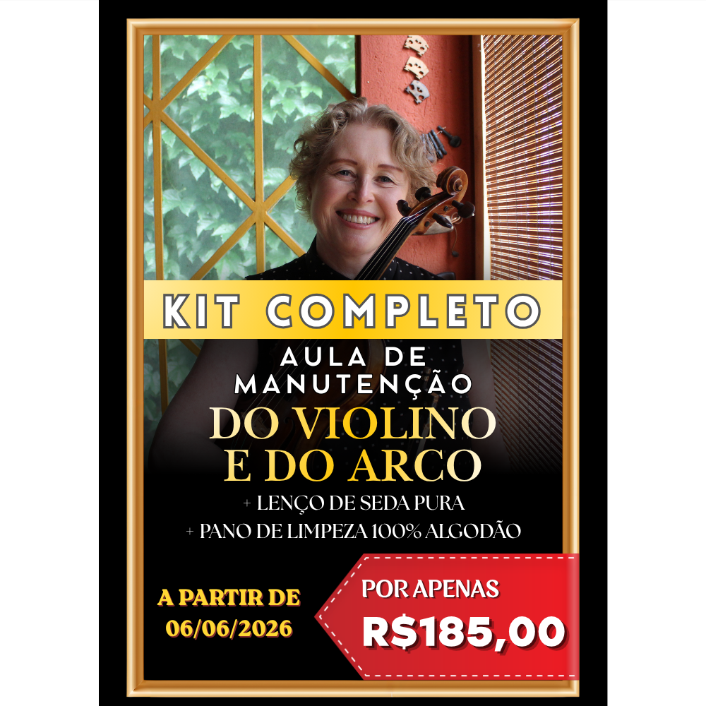 Kit Completo - Aula de Manutenção + Lenço de Seda + Pano de Algodão